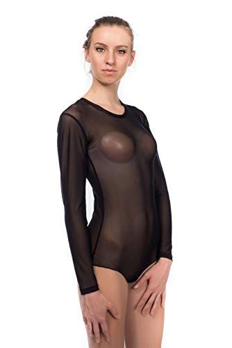 Evoni Damen Body Stringbody transparent dunkelblau M von Evoni