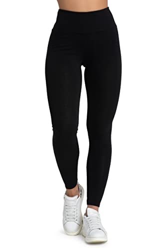 Evoni Damen Leggings schwarz XS von Evoni