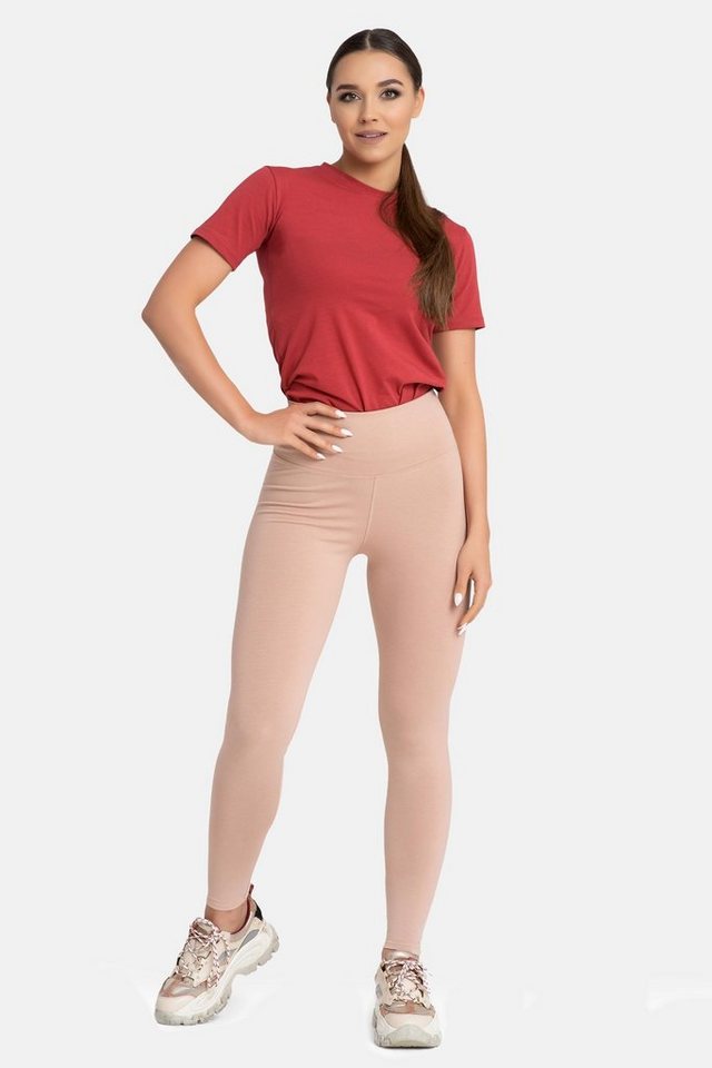 Evoni Leggings für Damen lang blickdicht von Evoni