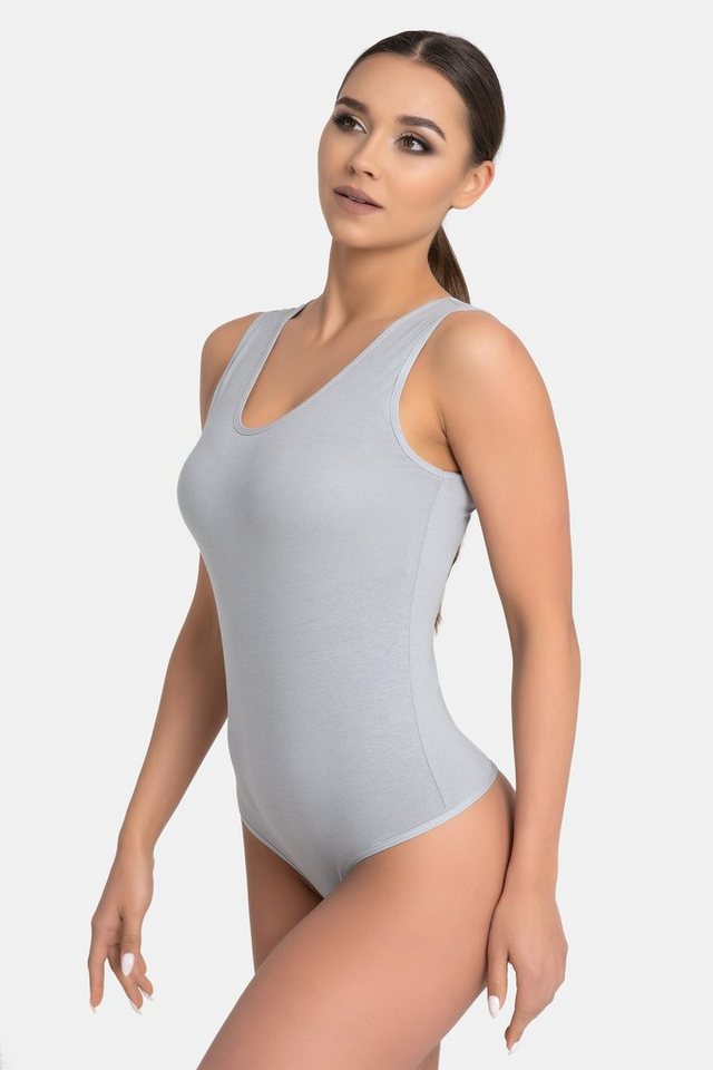 Evoni Stringbody Bodysuit mit breiten Trägern von Evoni