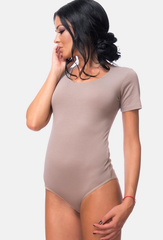 Evoni Stringbody Damen Kurzarmbody von Evoni