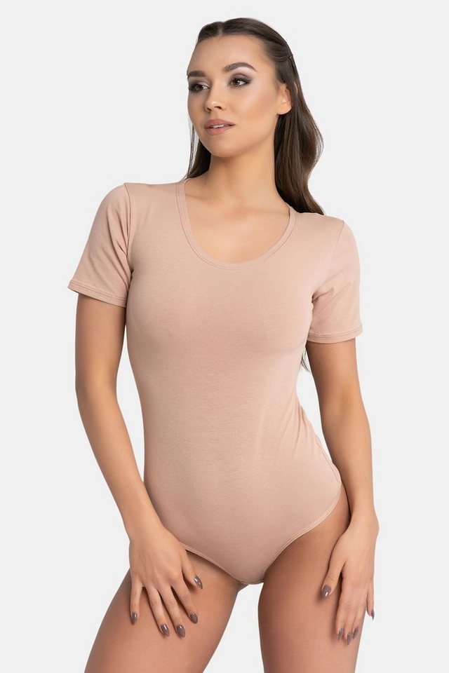 Evoni Stringbody Damen Kurzarmbody von Evoni