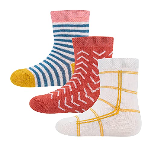 EWERS 3er Pack Mustermix Kindersocken für Mädchen und Jungen, MADE IN TURKEY, Socken Mädchensocken Jungensocken von EWERS