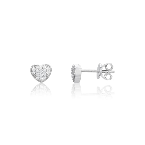 Eye Candy Ohrringe Damen-Ohrringe rhodiniert 925er Sterling Silber Zirkonia 2VNAECJER0096 von Eye Candy