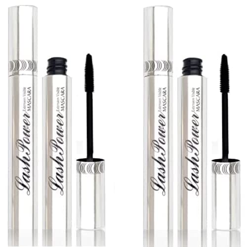 Lash Power Mascara ölfrei wasserdichte Mascara für die Verwendung mit Wimpernverlängerungen oder natürlichen Wimpern für lange, dicke lockige Wimpern Wimpernverlängerung Mascara von Eyeluvlashes PROFESSIONAL EYELASH EXTENSIONS