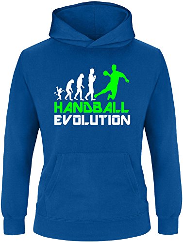 EZYshirt® Handball Evolution Kinder Hoodie von Ezyshirt