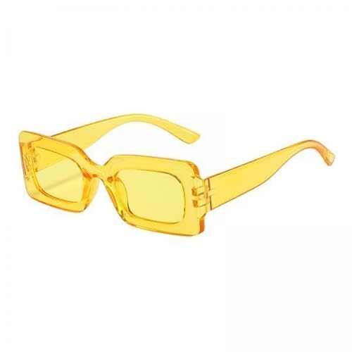 F Fityle 3xFahrbrille Outdoor Schutz Rechteckige Sonnenbrille für Damen Herren für Reisen Party, 4 Stück von F Fityle