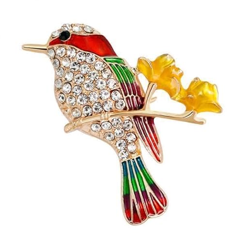 F Fityle 4x Tier Kristallbrosche Vogel Förmig Hübsche Accessory Party Ornamente Mode Schmuck Geschenk von F Fityle