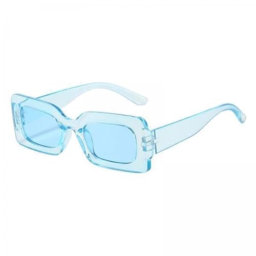F Fityle 5x Moderne Fahrbrille Schutz Outdoor Sonnenbrille Sommer Damen Herren Rechteck Sonnenbrille für Reisen Party Shopping Mädchen Damen von F Fityle