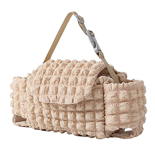 F Fityle Kinderwagen-Aufbewahrungstasche mit verstellbarem Tragegurt - Praktische Tasche für Flaschen, Windeln und Baby-Essentials, Khaki von F Fityle