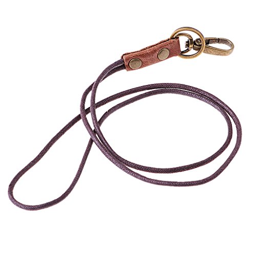 F Fityle Vintage Hauptpunkt, Keyband Umhängeband Lanyards Trageband Schlaufe mit Karabinerhaken für Kartenhalter Handy Hauptpunkt, Key, 3 von F Fityle