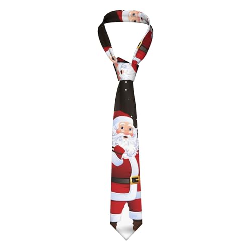 FAIRAH Herren-Krawatte mit Schneetigermuster, perfekt für tägliche Outfits, weihnachtsmotiv, Einheitsgröße FAIRAH Herren-Krawatte mit Schneetigermuster, perfekt für tägliche Outfits, weihnachtsmotiv, Einheitsgröße von FAIRAH