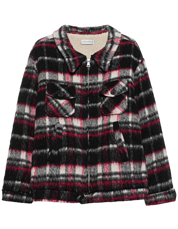 Faith Plaid Oversized Red von FAITH CONNEXION