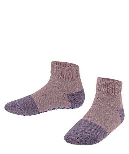 ESPRIT Unisex Kinder Hausschuh-Socken Effect K HP Wolle rutschhemmende Noppen 1 Paar, Rosa (Blossom Melange 8319), 23-26 von ESPRIT