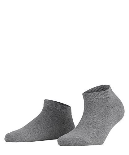 FALKE Damen Sneakersocken Family W SN nachhaltige biologische Baumwolle kurz einfarbig 1 Paar, Grau (Greymix 3399) neu - umweltfreundlich, 39-42 von FALKE