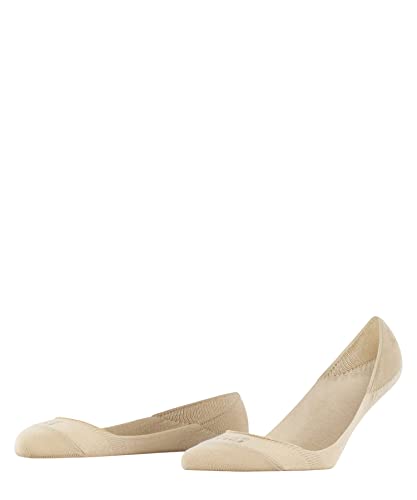 FALKE Damen Invisible Step Medium Cut Box W IN Baumwolle unsichtbar einfarbig 1 Paar Füßlinge, Beige (Cream 4011) neu-umweltfreundlich, 37-38 von FALKE