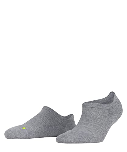 FALKE Damen Hausschuh-Socken Cool Kick W HP Weich atmungsaktiv schnelltrocknend rutschhemmende Noppen 1 Paar, Grau (Light Grey Melange 3775), 35-36 von FALKE