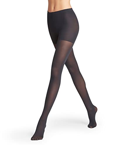 FALKE Damen Strumpfhose Shaping Panty 50 DEN W TI halb-blickdicht mit Shapingeffekt 1 Stück, Blau (Marine 6179), L von FALKE