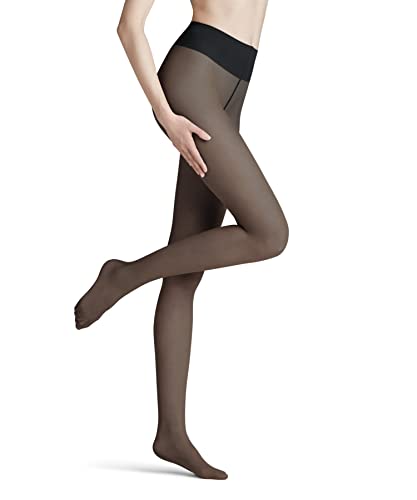 FALKE Damen Strumpfhose Vitalize 20 DEN W TI transparent mit Kompression 1 Stück, Grau (Graphite 3146), S von FALKE