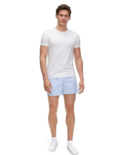 FALKE Herren Boxershorts Daily Comfort M BX Baumwolle atmungsaktiv 1 Stück, Blau (Light Blue 6755), XL von FALKE