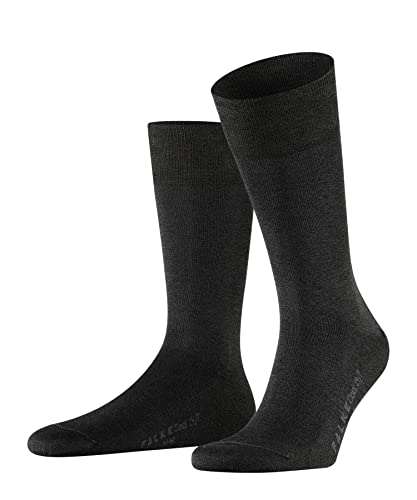 FALKE Herren Socken Cool 24/7, Baumwolle, 1 Paar, Grau (Anthracite Melange 3080), 47-48 von FALKE