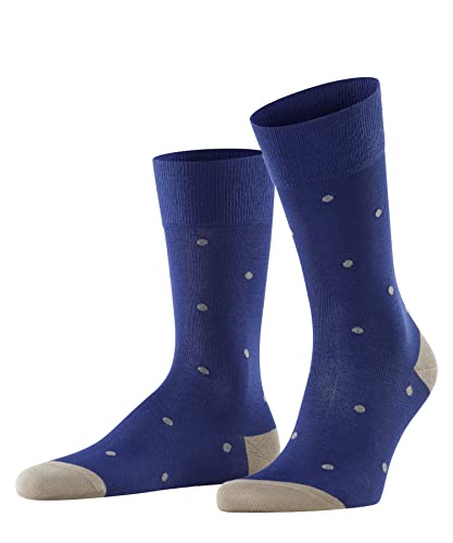 FALKE Herren Socken Dot M SO Baumwolle gemustert 1 Paar, Blau (Royal Blue 6000), 43-46 von FALKE