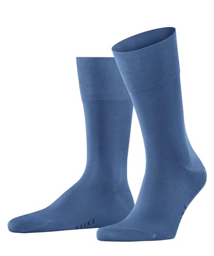 FALKE Herren Socken Tiago M SO Fil D'Ecosse Baumwolle einfarbig 1 Paar, Blau (Nautical 6531) neu - umweltfreundlich, 41-42 von FALKE