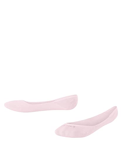 FALKE Unisex Kinder Füßlinge Ballerina K IN Baumwolle unsichtbar einfarbig 1 Paar, Rosa (Powder Rose 8902) neu - umweltfreundlich, 39-42 von FALKE