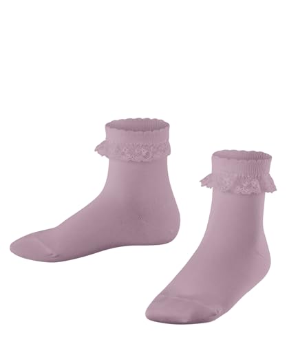 FALKE Unisex Baby Socken Romantic Lace B So Baumwolle einfarbig 1 Paar, Rosa Thulit 8663, 74-80 FALKE Unisex Baby Socken Romantic Lace B So Baumwolle einfarbig 1 Paar, Rosa Thulit 8663, 74-80 von FALKE