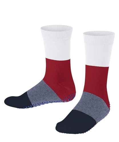 FALKE Unisex Kinder Stoppersocken Summer K HP Baumwolle rutschhemmende Noppen 1 Paar, Weiß (White 2001), 23-26 von FALKE