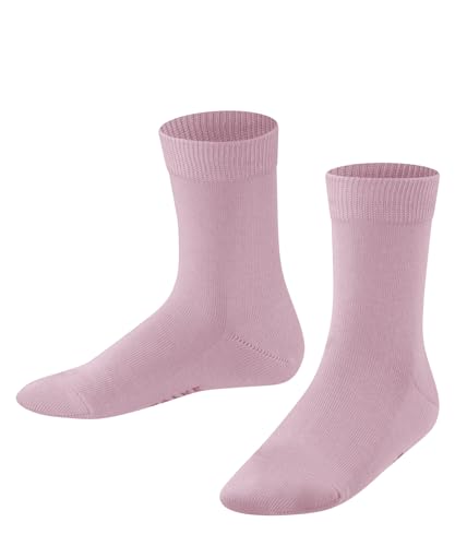 FALKE Unisex Kinder Socken Family K SO nachhaltige biologische Baumwolle einfarbig 1 Paar, Rosa (Thulit 8663) neu - umweltfreundlich, 35-38 von FALKE