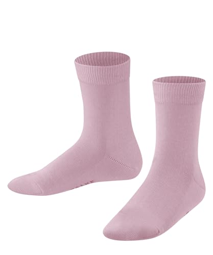 FALKE Unisex Kinder Socken Family K SO nachhaltige biologische Baumwolle einfarbig 1 Paar, Rosa (Thulit 8663) neu - umweltfreundlich, 39-42 von FALKE