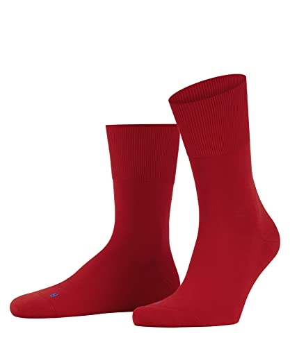 FALKE Unisex Socken Run U SO Baumwolle einfarbig 1 Paar, Rot (Fire 8150), 37-38 von FALKE