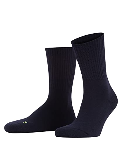 FALKE Unisex Socken Walkie Light U SO Wolle einfarbig 1 Paar, Blau (Marine 6120), 37-38 von FALKE