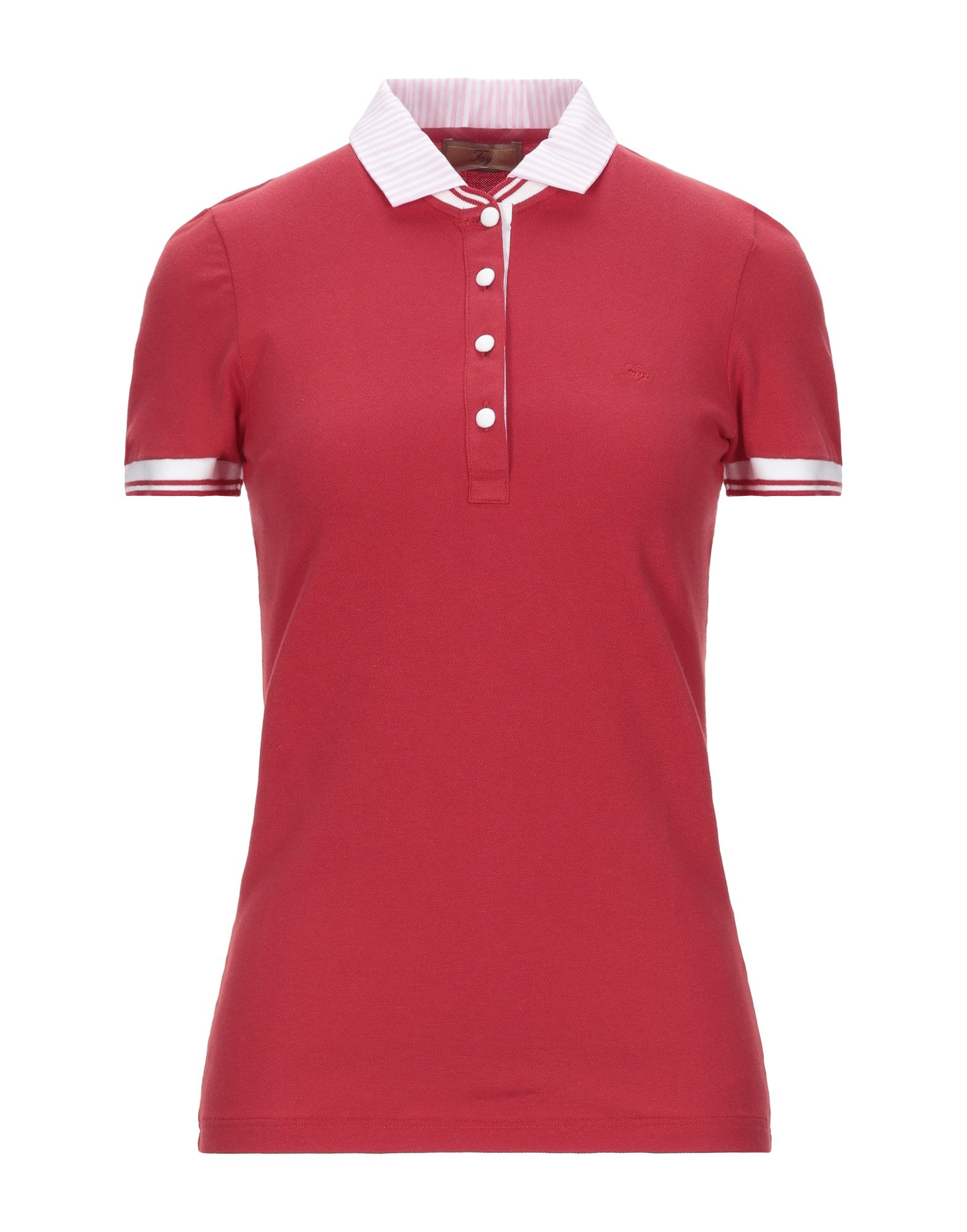 FAY Poloshirt Damen Rot von FAY