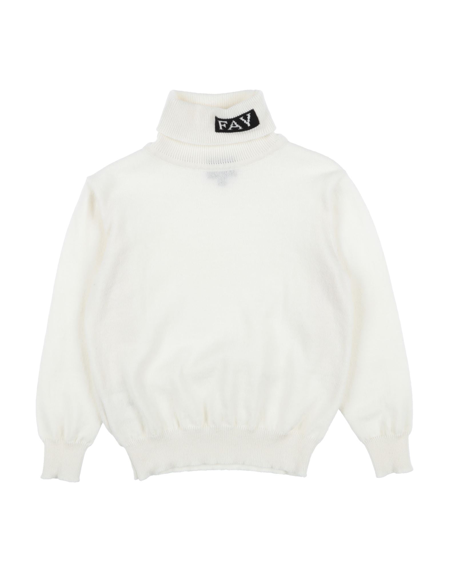 FAY Rollkragenpullover Kinder Elfenbein von FAY