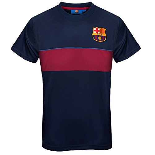 FC Barcelona - Herren Trainingstrikot aus Polyester - Offizielles Merchandise - Marineblau gestreift - XL von FC Barcelona