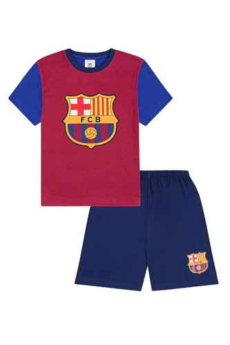 FCB Jungen FC Barcelona kurzer Fußball-Pyjama-Set für Kinder, rot, 9-10 Years FCB Jungen FC Barcelona kurzer Fußball-Pyjama-Set für Kinder, rot, 9-10 Years von FCB