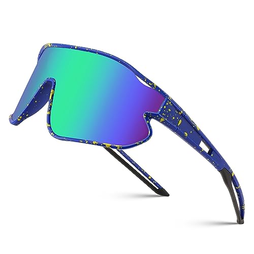 FEISEDY Kinder Jugendliche Sportbrille Baseball Sonnenbrille Fahrradbrille UV400 Schutz für Radsport Tennies Outdoor Sport Jungen Mädchen 7-16 Jahre B4064 FEISEDY Kinder Jugendliche Sportbrille Baseball Sonnenbrille Fahrradbrille UV400 Schutz für Radsport Tennies Outdoor Sport Jungen Mädchen 7-16 Jahre B4064 von FEISEDY