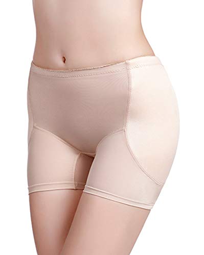 FEOYA Damen Push Up Unterhosen mit Bauch-Weg-Effekt Miederpants String Mieder Butt Lifter Shaper figurenformend Shapewear von FEOYA