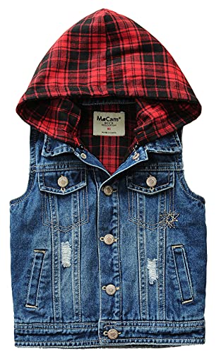 FEOYA Mäntel Westen für Jungen Elastisch Reißverschluss Warm Casual Outwear von FEOYA