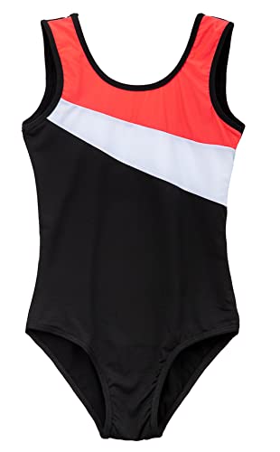 FEOYA Tanzbekleidung Kinder Leotard Turnanzug Langarm Gymnastikanzug Ärmellos Mädchen Training Sportlich Bodysuit Dancewear Yoga Ballettanzug Tanzen Kostüm Trikots von FEOYA