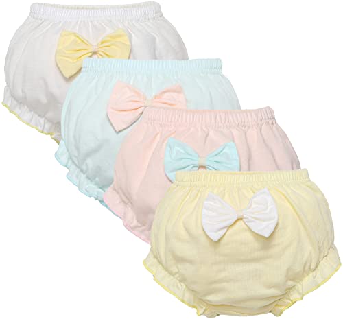 FEOYA Töpfchen Trainingshose 4er Pack Baby Unterwäsche Kleinkinder Windelhosen Toilettentraining für Baby-Jungen Mädchen Töpfchentraining Unterhosen von FEOYA