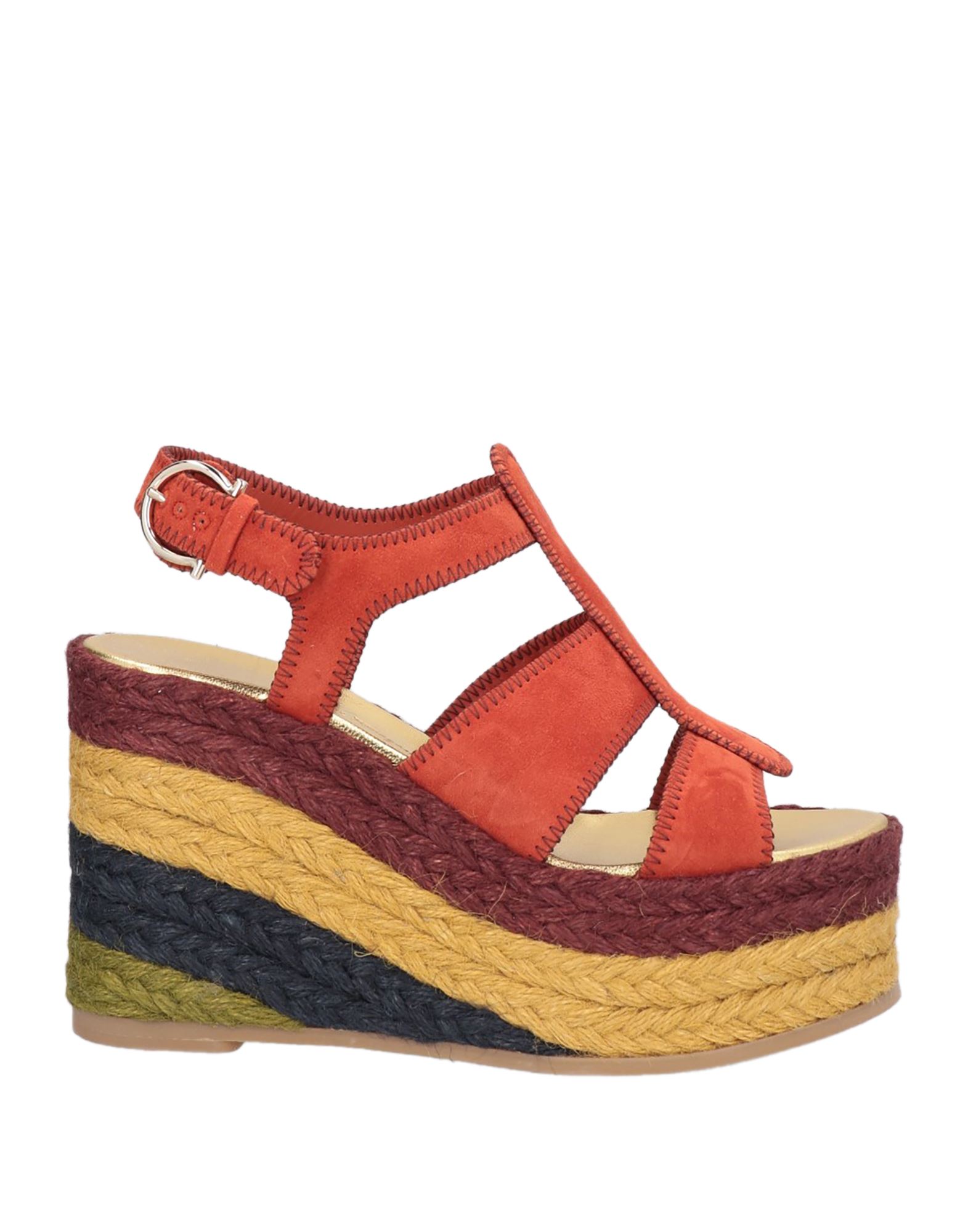 FERRAGAMO Espadrilles Damen Ziegelrot von FERRAGAMO