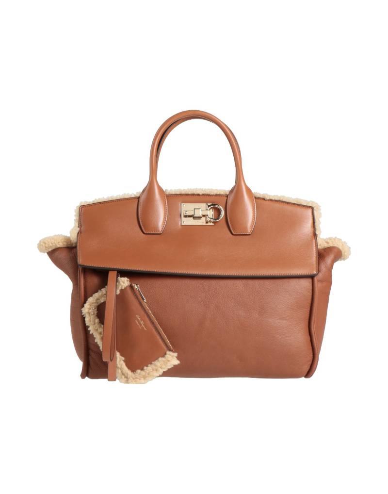 FERRAGAMO Handtaschen Damen Braun von FERRAGAMO