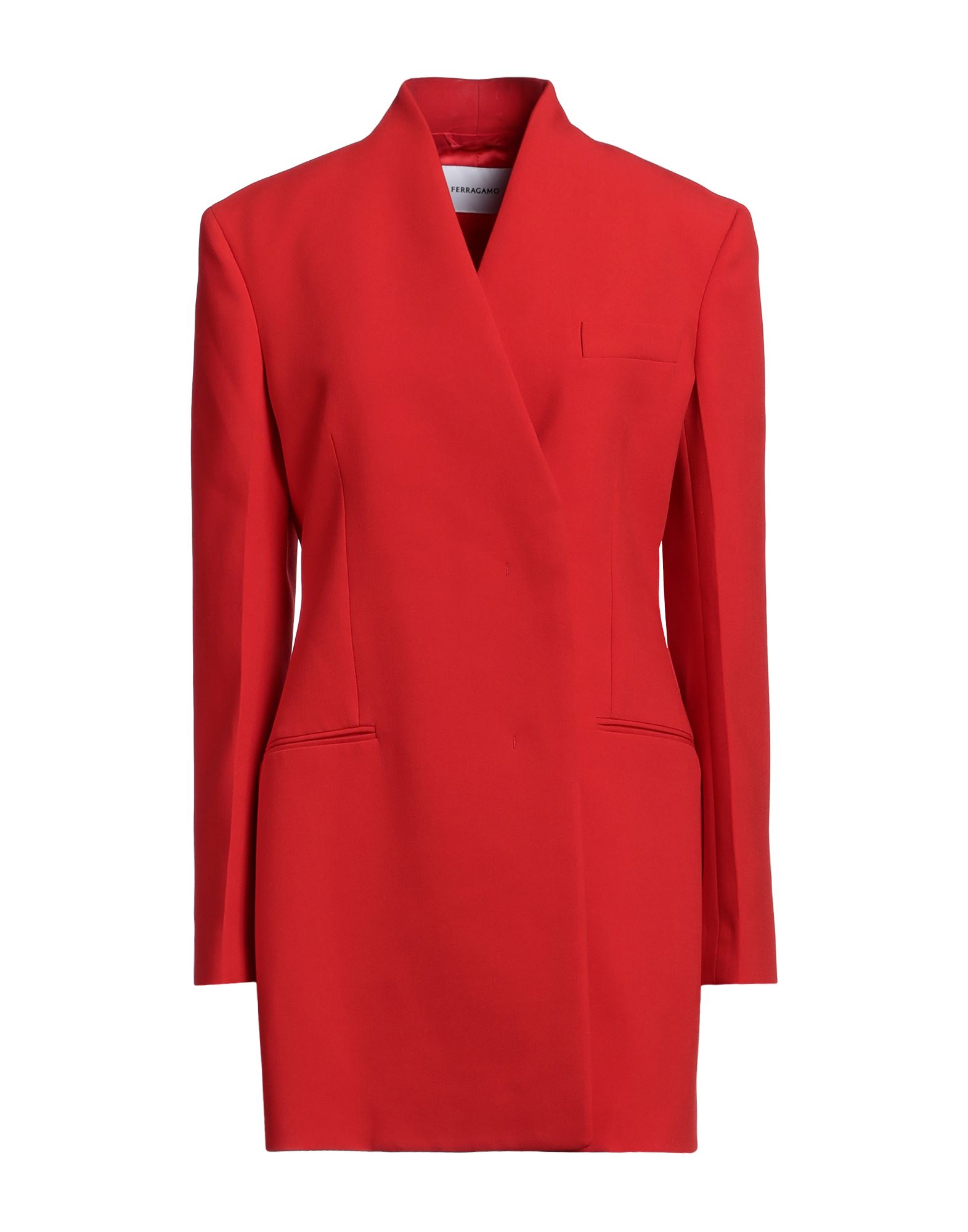 FERRAGAMO Jacke, Mantel & Trenchcoat Damen Rot von FERRAGAMO