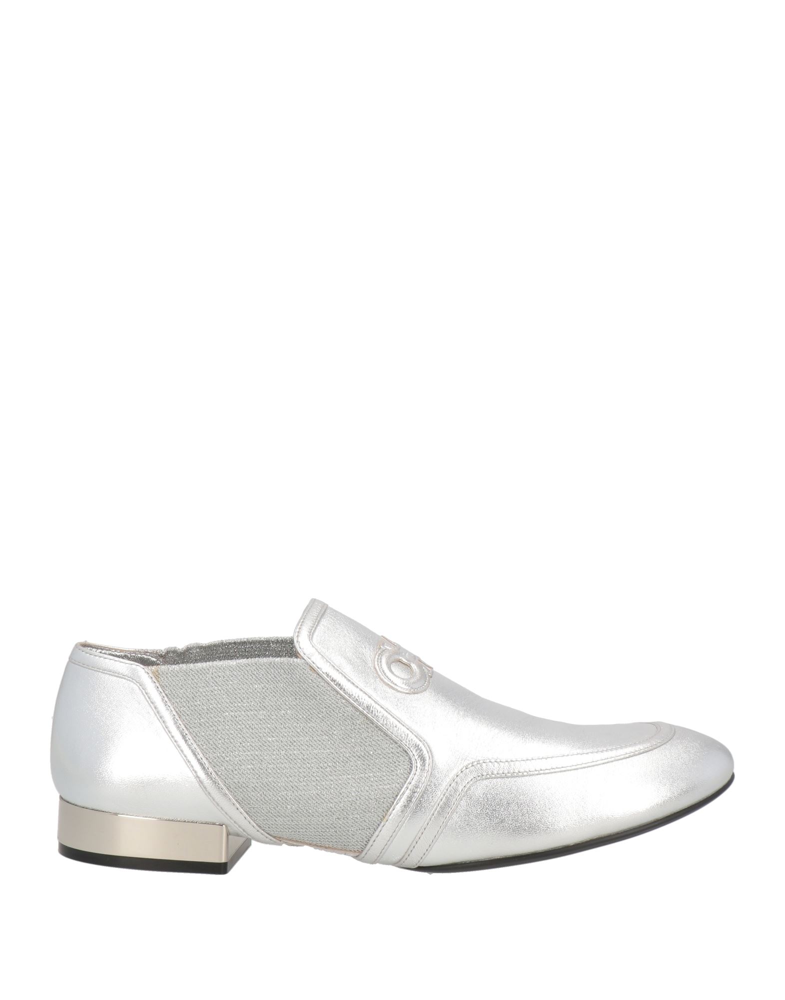 FERRAGAMO Mokassin Damen Silber von FERRAGAMO