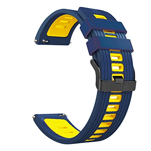 FFHAO 22 mm Armband für Garmin Venu 2/Vivoactive 4 Smartwatch, Silikon-Uhrenarmband Forerunner 745/Fenix Chronos Belt Correa, 22mm Universal, Achat von FFHAO