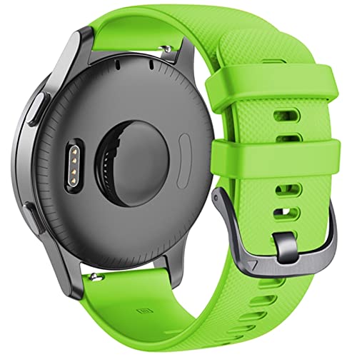 FFHAO Silikon-Uhrenarmband für Garmin Vivoactive 4 4S Forerunner 245 645 Vivoactive 3 Smart-Armband 18 20 22 mm, 20mm Vivoactive 3, Achat von FFHAO