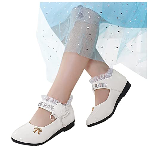 Baby Mary Jane Schuhe Prinzessinnen Schuhe Lauflernschuhe Mädchen Sandalen 36 Mädchen Barfußschuhe Baby Krabbelschuhe Mädchen Babyschuhe Taufe Prinzessin Hochzeit Festliche Kleid Schuhe von FGUUTYM